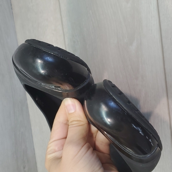 Crocs Women Outdoor Rubber Comfort Cap Toe Ballet Flats Loafer sz 7 - Picture 4 of 10